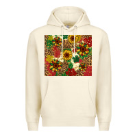 Sandshell juneteenth sunflowers Premium Hoodie - Artiststas