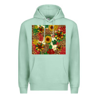 Seafoam juneteenth sunflowers Premium Hoodie - Artiststas