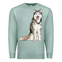 Seafoam husky Premium Sweatshirt - RanaPortraitStore