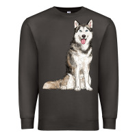 Smoke husky Premium Sweatshirt - RanaPortraitStore
