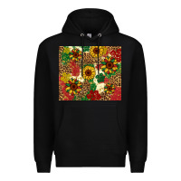 Black juneteenth sunflowers Premium Hoodie - Artiststas