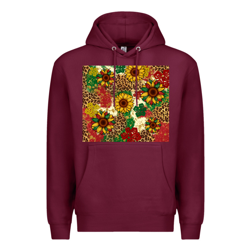 Juneteenth Sunflowers Premium Hoodie by Artiststas | Teevron