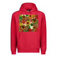 Cardinal juneteenth sunflowers Premium Hoodie - Artiststas