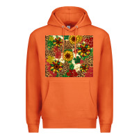 Carrot juneteenth sunflowers Premium Hoodie - Artiststas