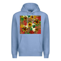 Colony Blue juneteenth sunflowers Premium Hoodie - Artiststas