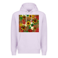 Lilac juneteenth sunflowers Premium Hoodie - Artiststas