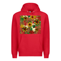 Red juneteenth sunflowers Premium Hoodie - Artiststas