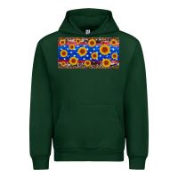 Forest Green armed forces day sunflower Urban Hoodie - Artiststas