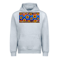 Heather Grey armed forces day sunflower Urban Hoodie - Artiststas