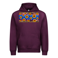 Mauve Wine armed forces day sunflower Urban Hoodie - Artiststas