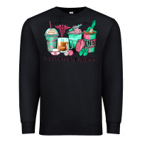 Black certified nursing assistant coffee cups Premium Sweatshirt - Zillion Design Studio