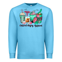 Ocean Blue certified nursing assistant coffee cups Premium Sweatshirt - Zillion Design Studio