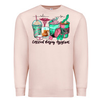 Pale Pink certified nursing assistant coffee cups Premium Sweatshirt - Zillion Design Studio