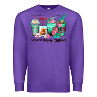 Purple certified nursing assistant coffee cups Premium Sweatshirt - Zillion Design Studio