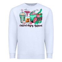 White certified nursing assistant coffee cups Premium Sweatshirt - Zillion Design Studio