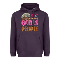 Plum chasing goals not people Heavyweight Hoodie - texasbilliewilder