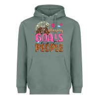 Sage chasing goals not people Heavyweight Hoodie - texasbilliewilder