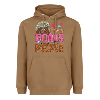 Toasted Coconut chasing goals not people Heavyweight Hoodie - texasbilliewilder