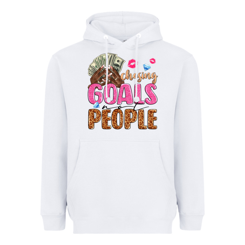 Chasing Goals Not People Heavyweight Hoodie by texasbilliewilder | Teevron