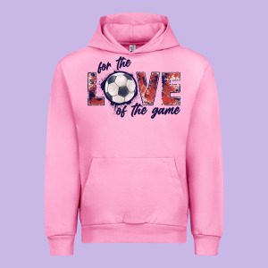 Soccer Love Of The Game Urban Hoodie Designed By Jahusdesignshop