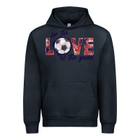 Navy soccer love of the game Urban Hoodie - JahusDesignShop