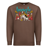 Chestnut western beagle mom Premium Sweatshirt - texasbilliewilder