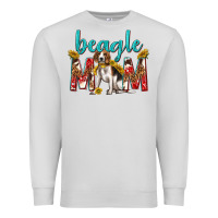 Dove Grey western beagle mom Premium Sweatshirt - texasbilliewilder