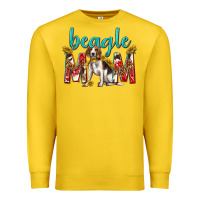 Lemon western beagle mom Premium Sweatshirt - texasbilliewilder