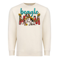 Sandshell western beagle mom Premium Sweatshirt - texasbilliewilder