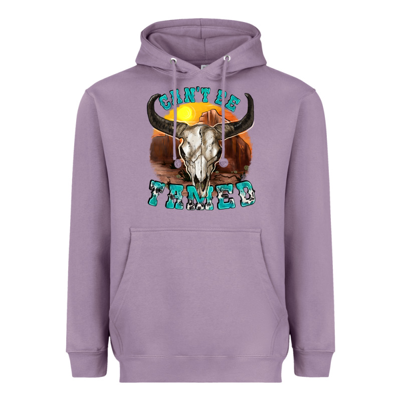 Cant Be Tamed Heavyweight Hoodie by texasbilliewilder | Teevron