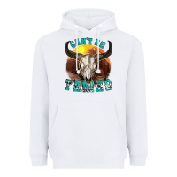 White cant be tamed Heavyweight Hoodie - texasbilliewilder