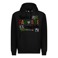 Black santa's favorite x ray tech Premium Hoodie - AdoDesignShop