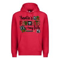 Cardinal santa's favorite x ray tech Premium Hoodie - AdoDesignShop