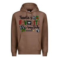 Chestnut santa's favorite x ray tech Premium Hoodie - AdoDesignShop