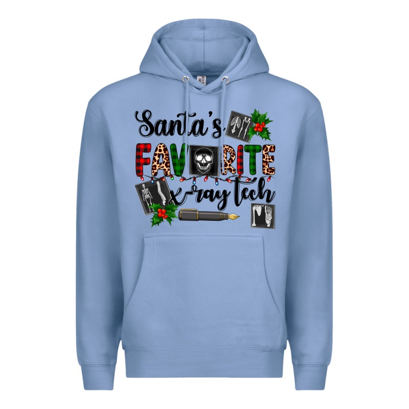 Santa's Favorite X Ray Tech Premium Hoodie by AdoDesignShop | Teevron