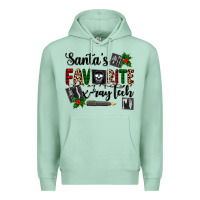 Seafoam santa's favorite x ray tech Premium Hoodie - AdoDesignShop