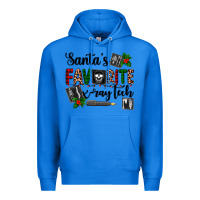 True Royal santa's favorite x ray tech Premium Hoodie - AdoDesignShop