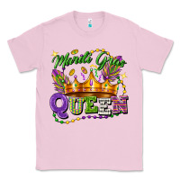 Bubblegum Pink mardi gras queen Classic Tee - FaDigitalArtStudio