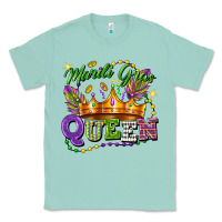 Seafoam mardi gras queen Classic Tee - FaDigitalArtStudio