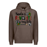 Coffee santa's favorite x ray tech Premium Hoodie - AdoDesignShop