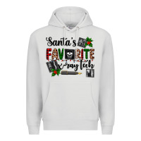 Dove Grey santa's favorite x ray tech Premium Hoodie - AdoDesignShop