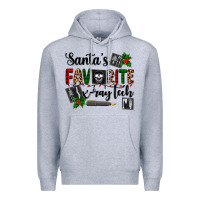 Heather Grey santa's favorite x ray tech Premium Hoodie - AdoDesignShop