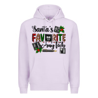 Lilac santa's favorite x ray tech Premium Hoodie - AdoDesignShop