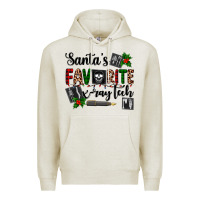 Oatmeal Heather santa's favorite x ray tech Premium Hoodie - AdoDesignShop