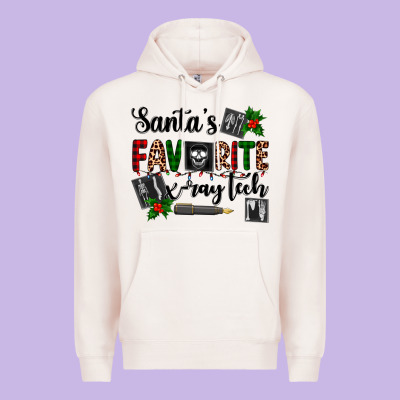 Santa's Favorite X Ray Tech Premium Hoodie Designed By Adodesignshop