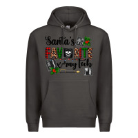 Smoke santa's favorite x ray tech Premium Hoodie - AdoDesignShop