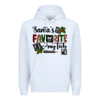 White santa's favorite x ray tech Premium Hoodie - AdoDesignShop