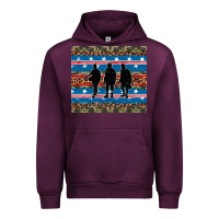 Mauve Wine armed forces day soldier Urban Hoodie - Artiststas