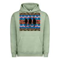 Pigment Oil Green armed forces day soldier Urban Hoodie - Artiststas