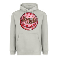 Moon Dust Western valentine's day xoxo round earrings Heavyweight Hoodie - RanaPortraitStore